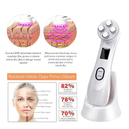 Aparat tratament facial, Mezoterapie 5 in 1