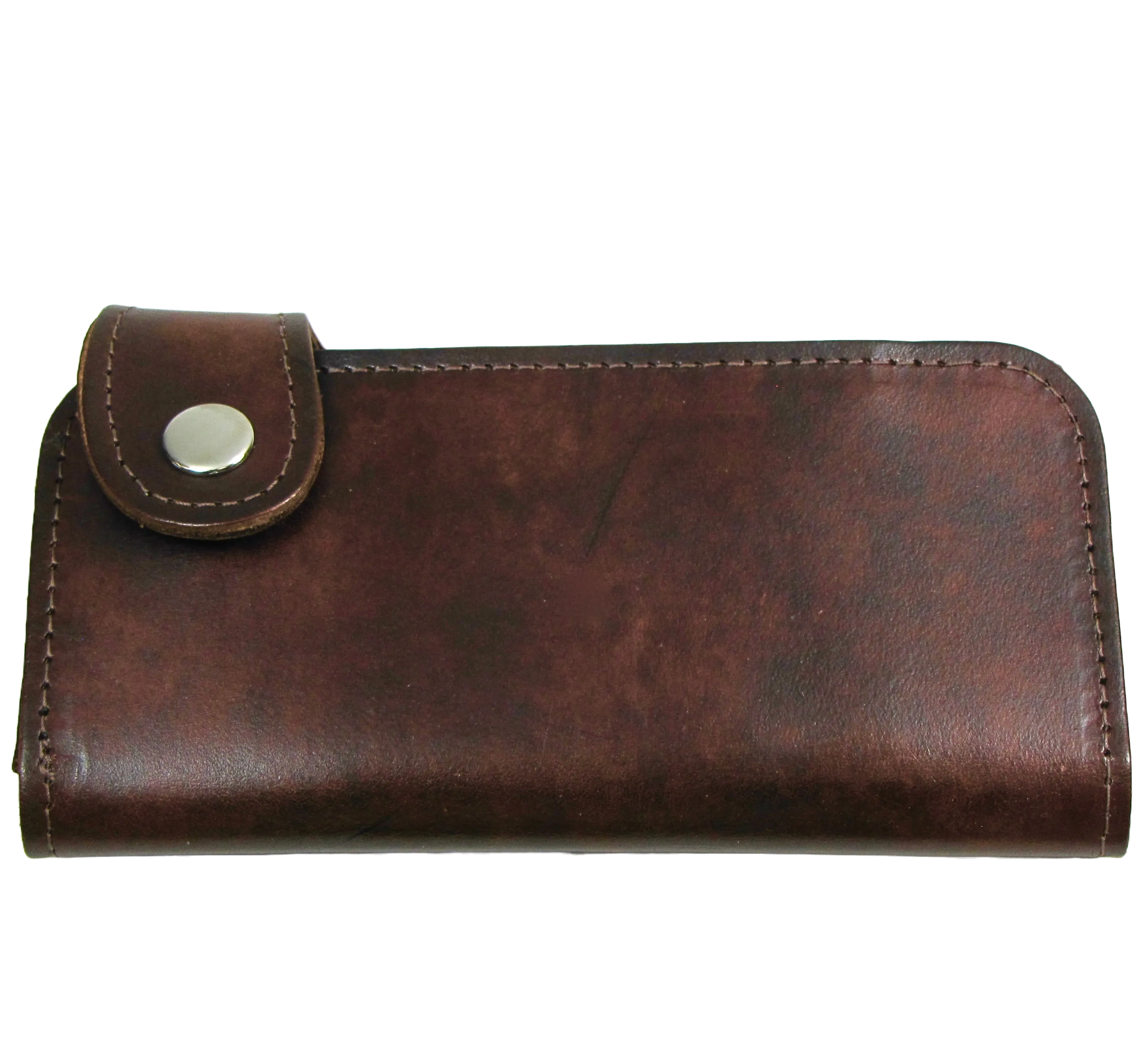 AR475-46 - Side Snap Antique Finish Roper Wallet