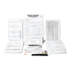 Arrowhead Forensics Sexual Assault Suspect Evidence Collection Kit