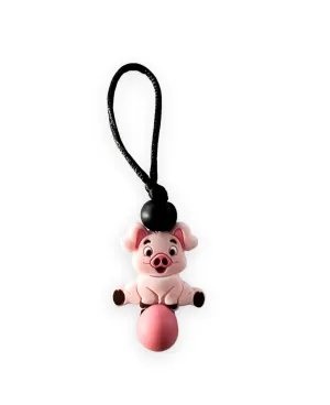 Attache zip cochon
