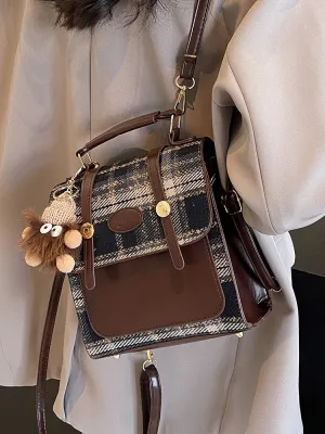 Attractive Women's Innovative British Style Fashion Backpacks