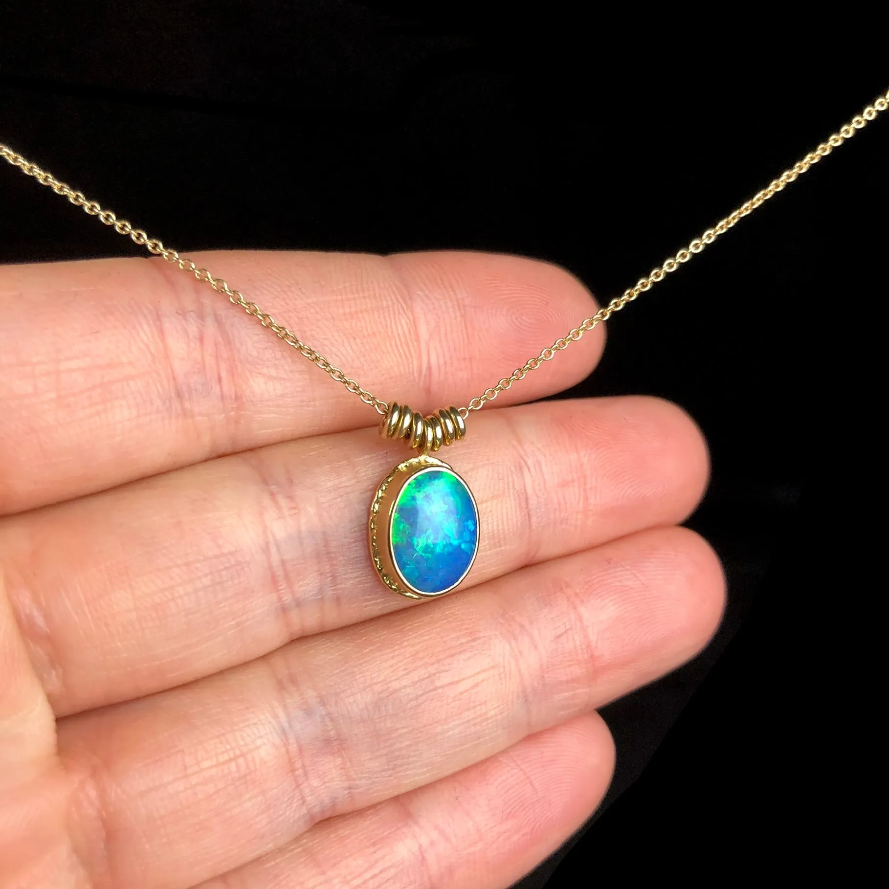 Australian Opal Necklace