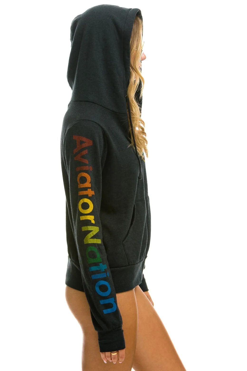 AVIATOR NATION SAN FRANCISCO HOODIE - CHARCOAL
