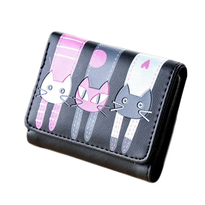 Back of Cat Colored Wallets
