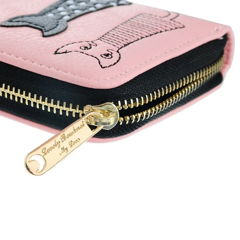 Back of Cat Colored Wallets