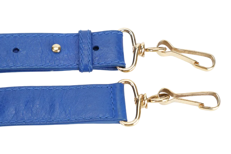 BALENCIAGA GIANT CITY ELECTRIC BLUE GOLD HARDWARE NO DUST COVER