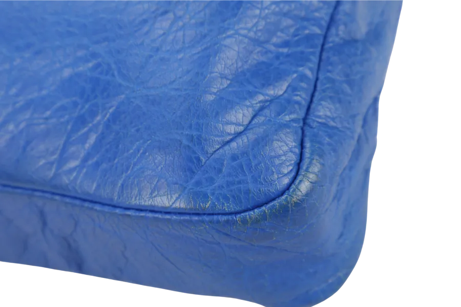 BALENCIAGA GIANT CITY ELECTRIC BLUE GOLD HARDWARE NO DUST COVER