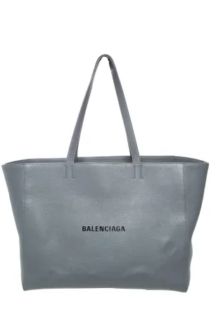 Balenciaga Grey Everyday East West Leather Tote