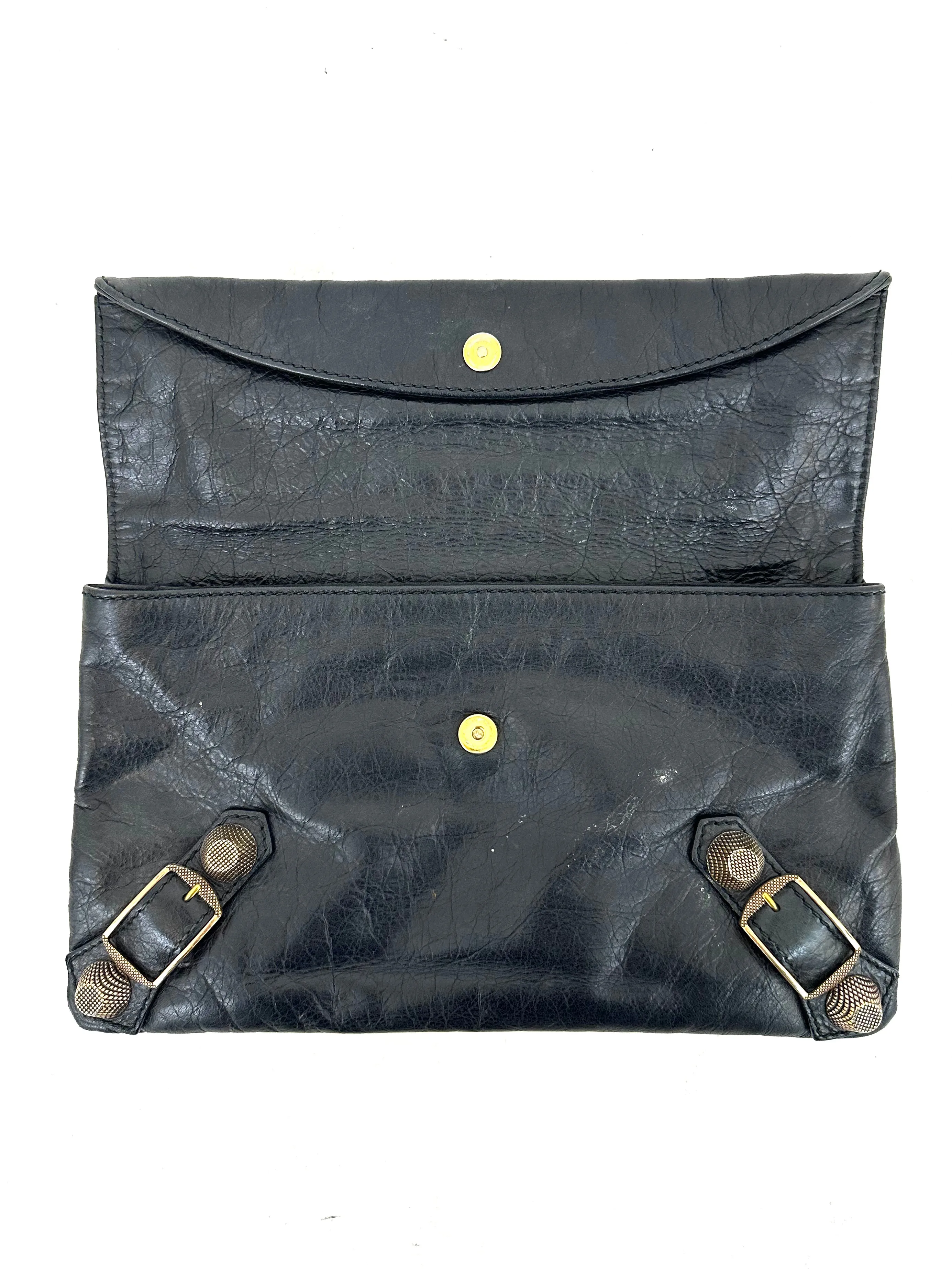 Balenciaga Motocross Envelope Clutch