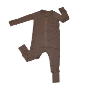 Bamboo Two Way Zipper Romper (Antler)