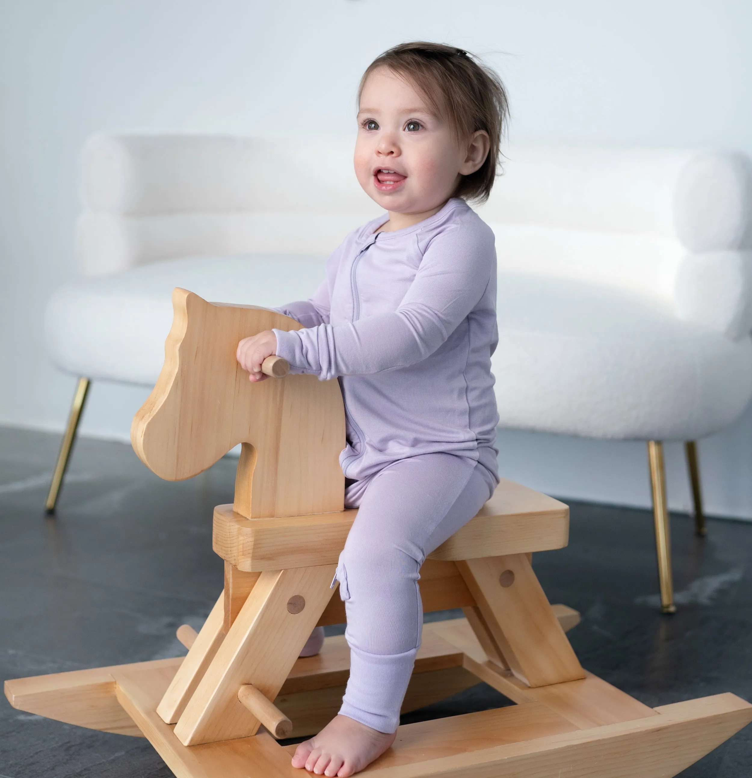 Bamboo Two Way Zipper Romper (Fairy)