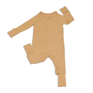 Bamboo Two Way Zipper Romper (Prairie)