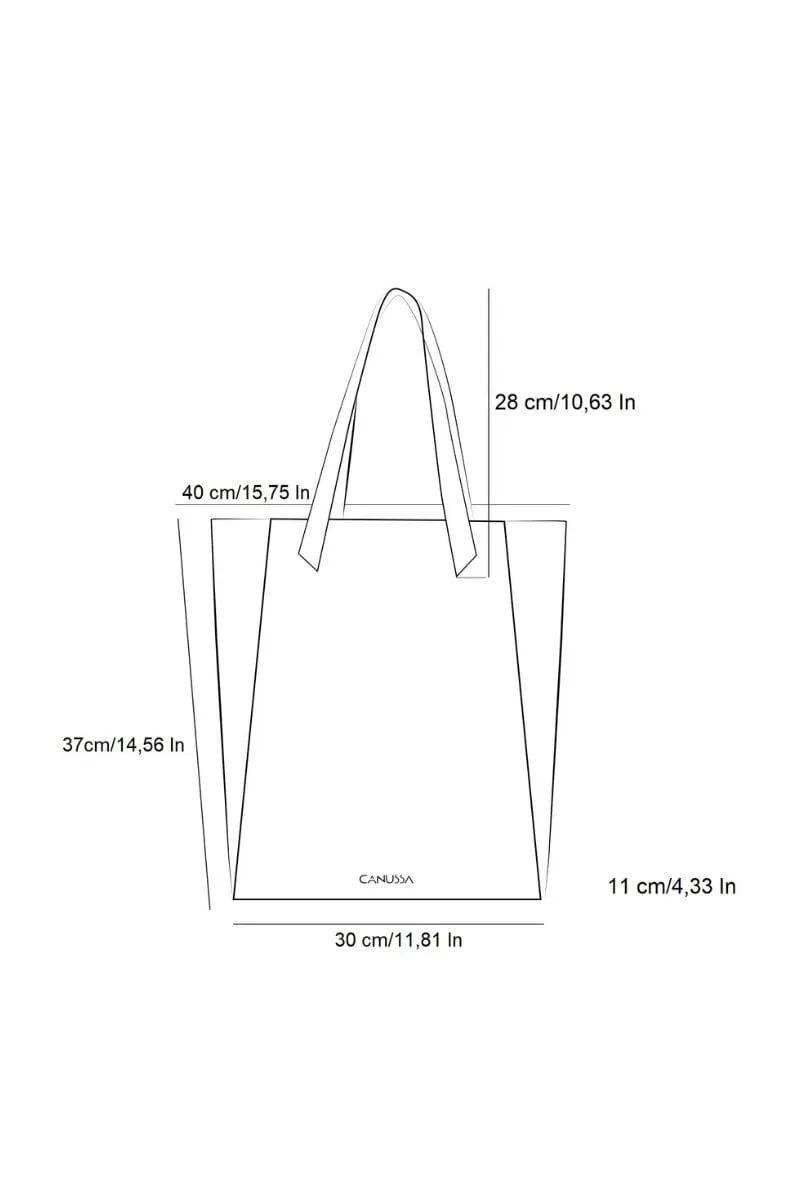 Basic Vegan Leather Everyday Tote Bag | Hazelnut