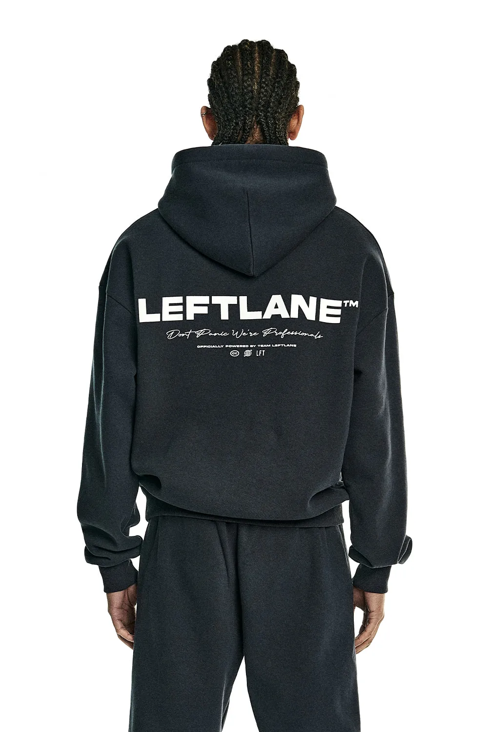 Basic Zipper Dark Grey