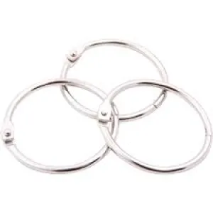 Baum Gartens 1.5" Snap Book Rings 3/Pkg {D136}