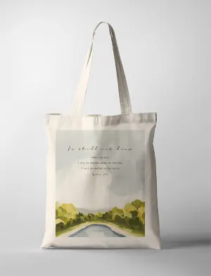 Be Still and Know {Tote Bag}