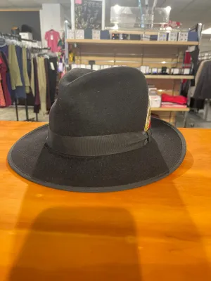 Becker Brothers Black Snap Brim 7 1/8