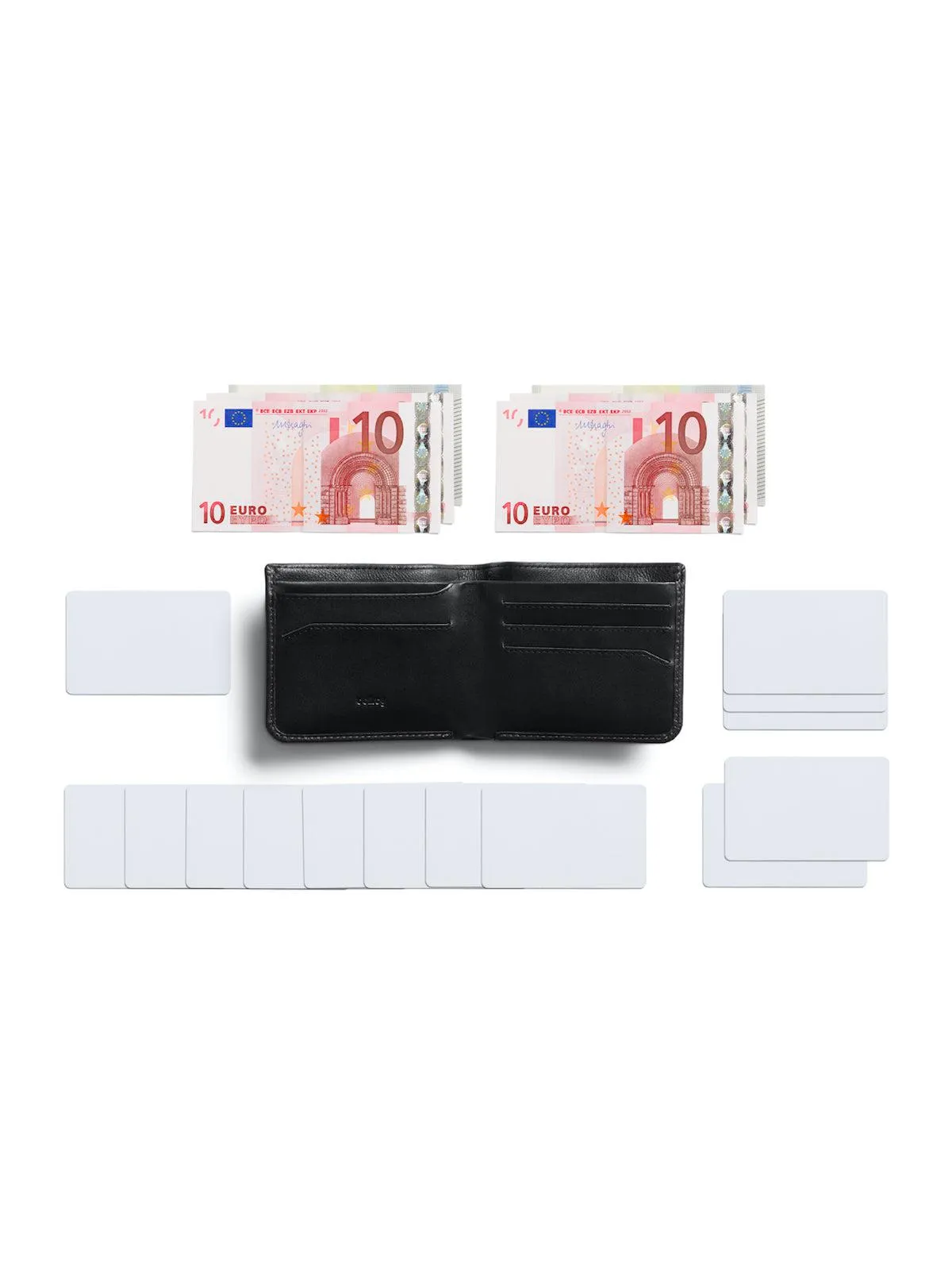 Bellroy Hide and Seek Wallet Obsidian RFID