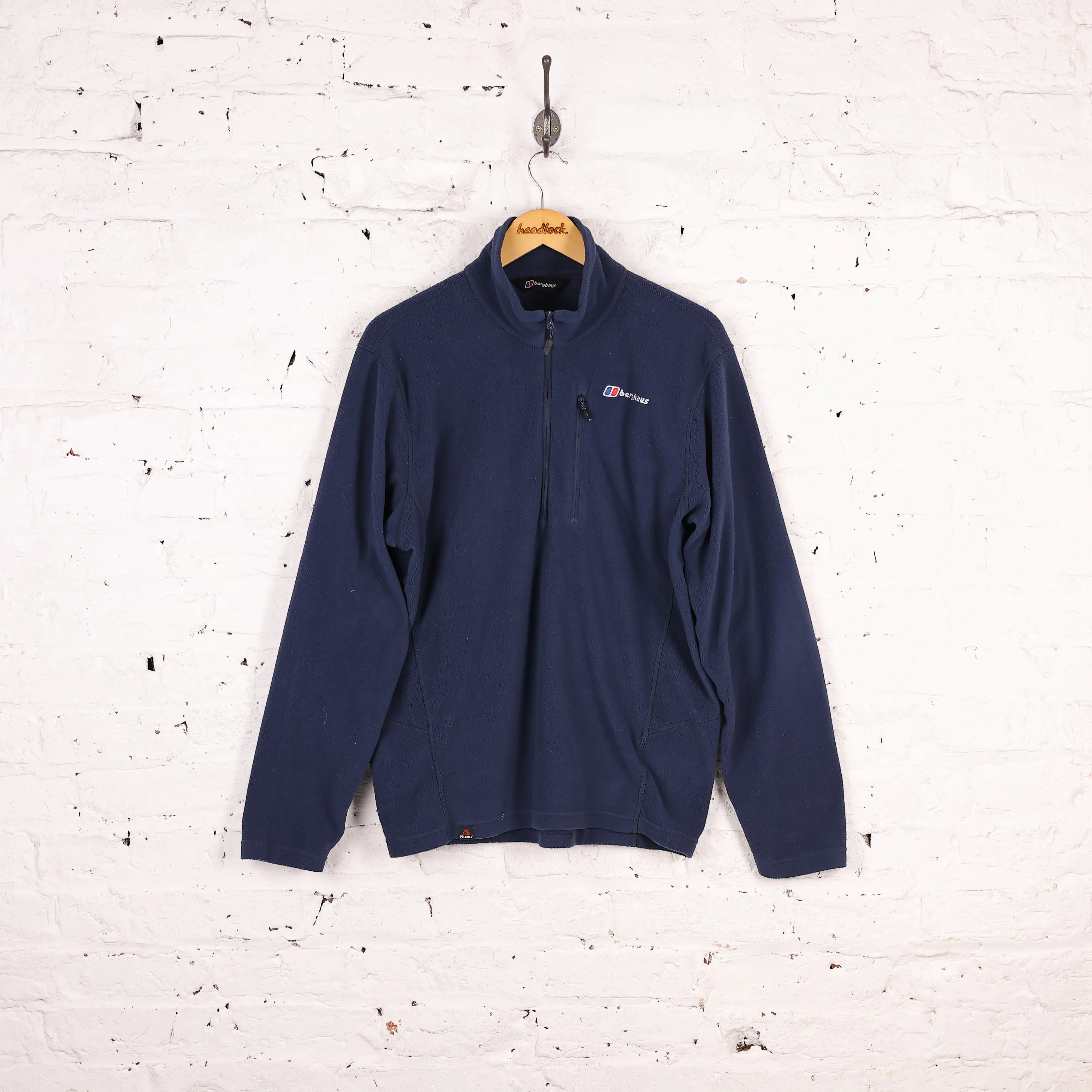 Berghaus 1/4 Zip Fleece - Blue - L