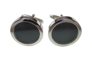 Black Colored Classic Cufflinks