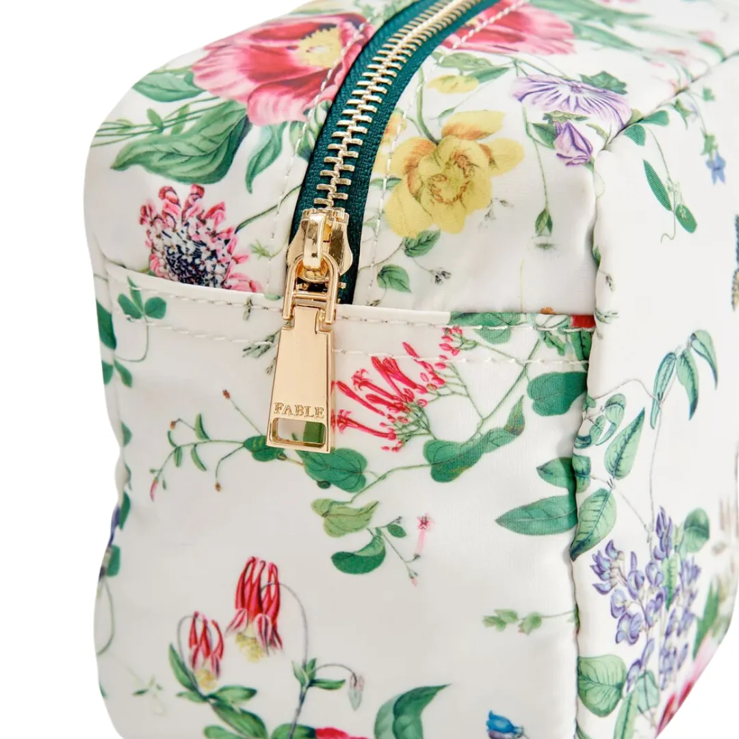 Blooming Toile Pouch
