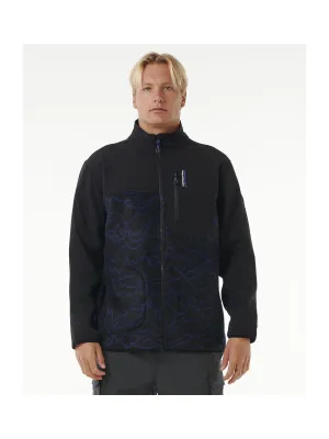 Bluza RIP CURL Anti Series Search Zip Crew czarny