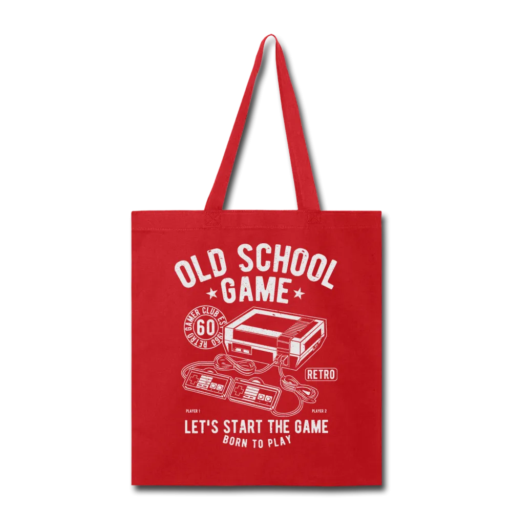 Born to Play Retrogamer Tote Bag