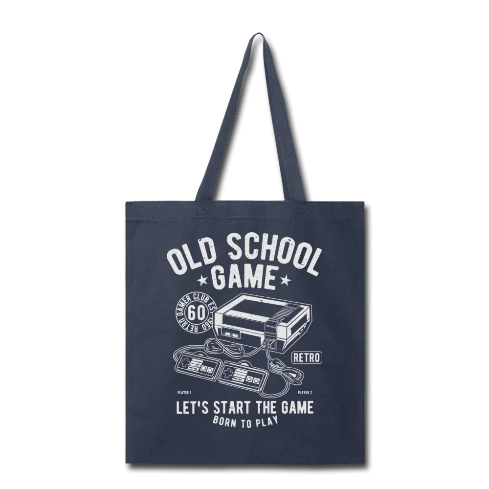 Born to Play Retrogamer Tote Bag
