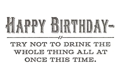 Bourbon Barrel Birthday