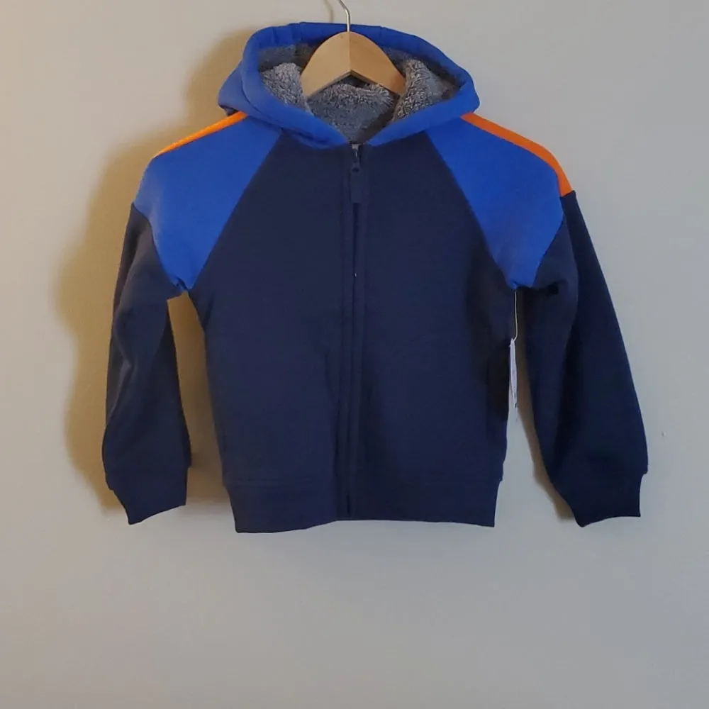BOYS ZIP UP HOODIE   XS (4-5)