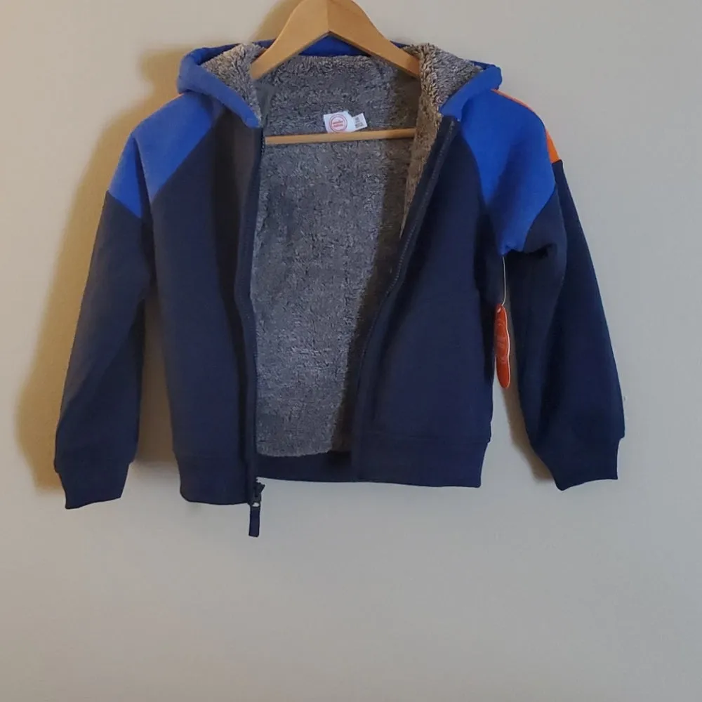 BOYS ZIP UP HOODIE   XS (4-5)