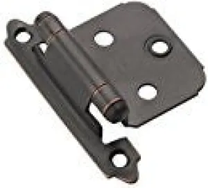 BP3429ORB  Self-Closing, Face Mount Hinge with Variable Overlay -pair