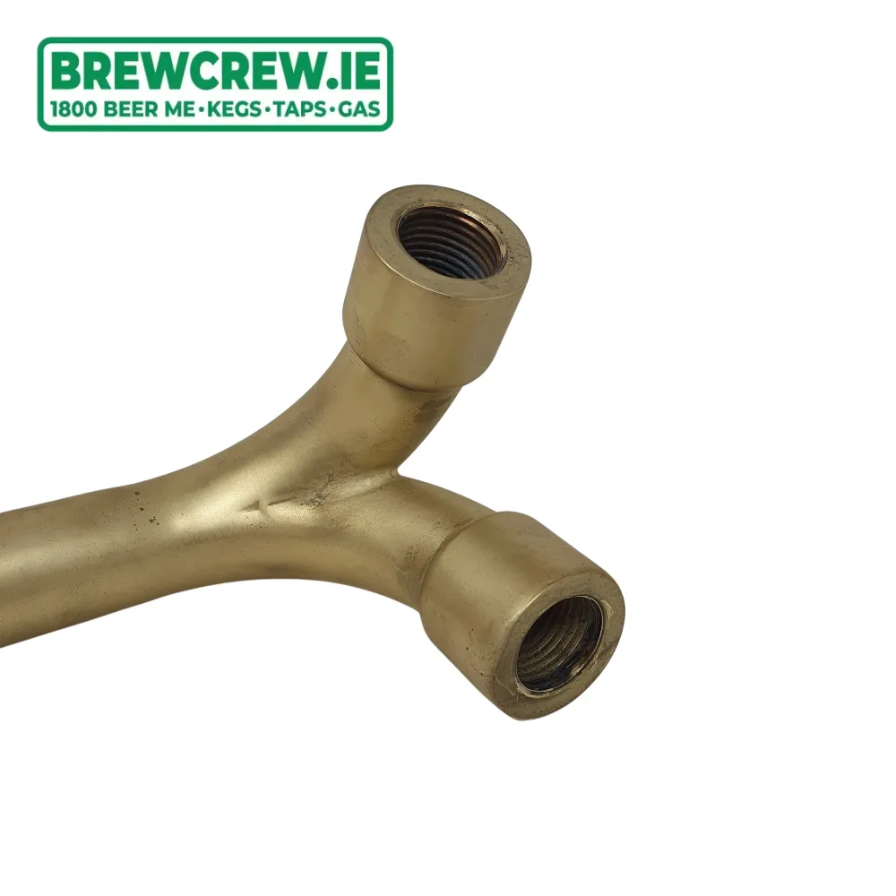 Brass Two Way Font - Slimline