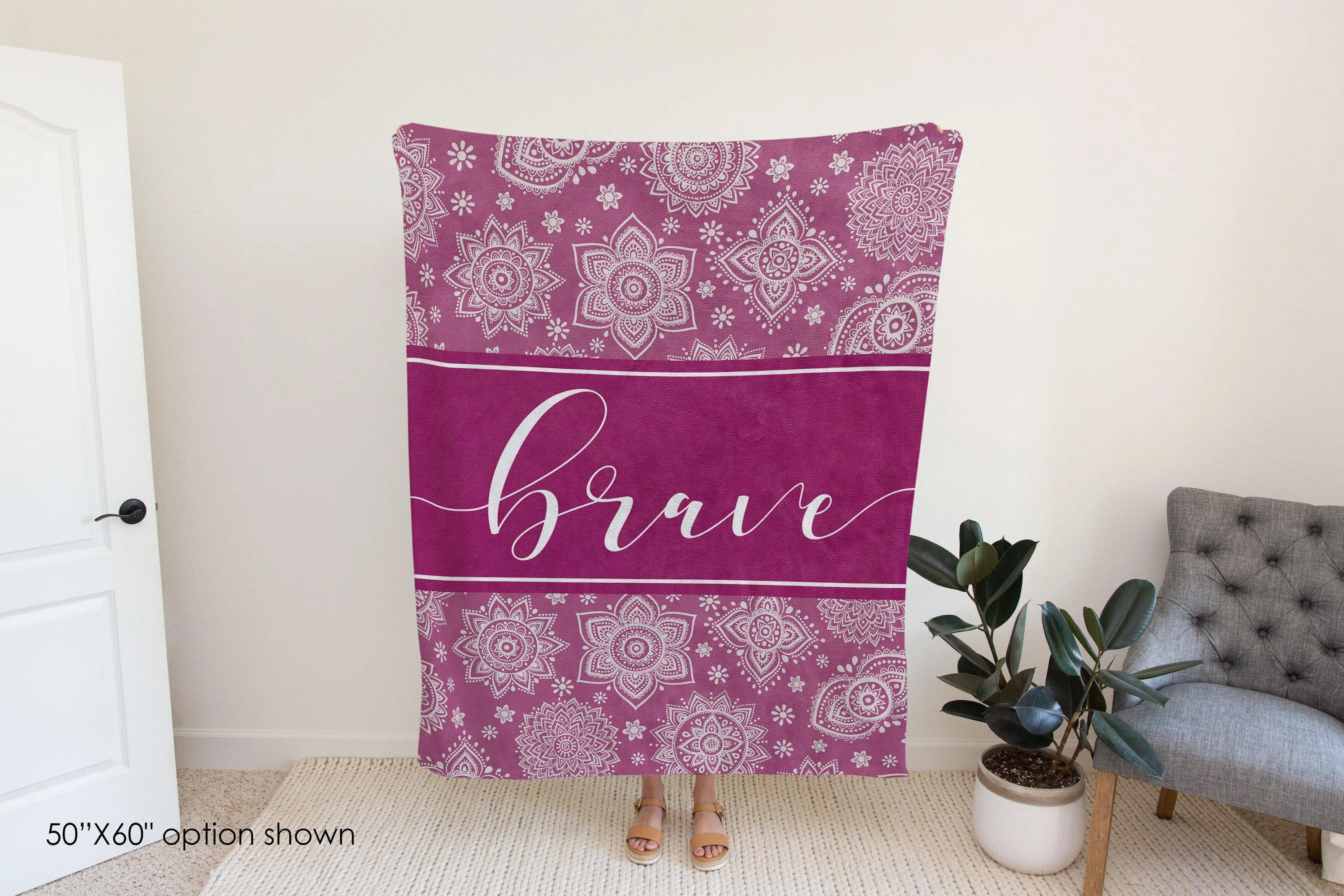 Brave Mandala Blanket