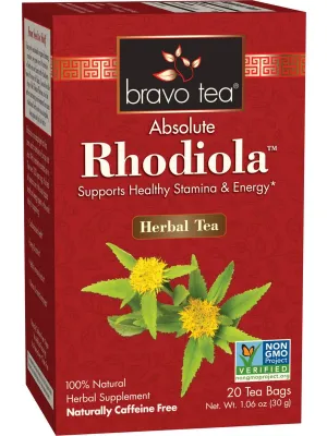 Bravo Tea, Rhodiola, 20 Tea Bags
