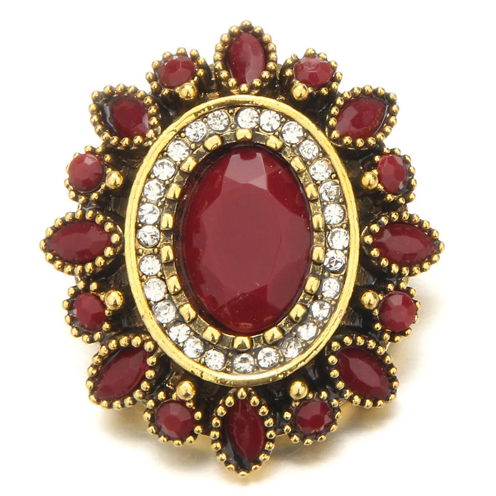 Brooch Vintage Style Jewelry Snap
