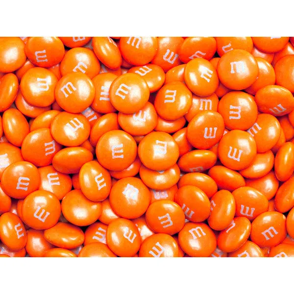 Bulk Orange M&M's 2pounds M&M Colorworks