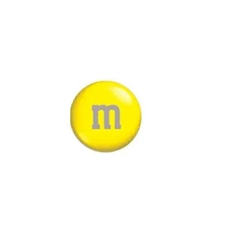 Bulk Yellow M&M's 2pounds M&M Colorworks