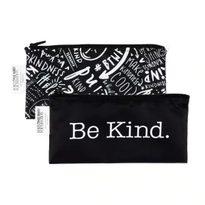 Bumkins 2 Pack Snack Bags Small | Be Kind