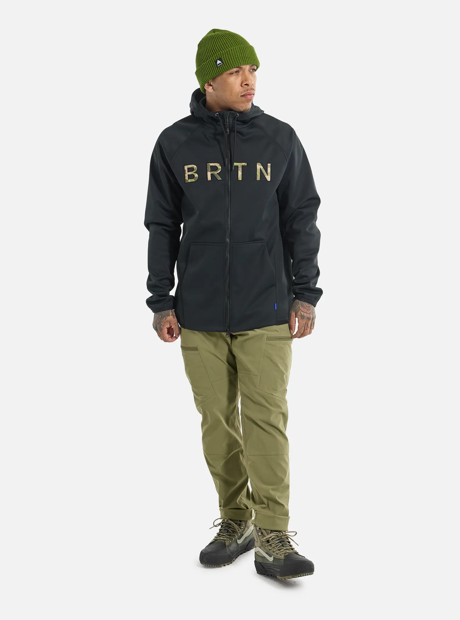 Burton Men's Crown Weatherproof Full-Zip Fleece