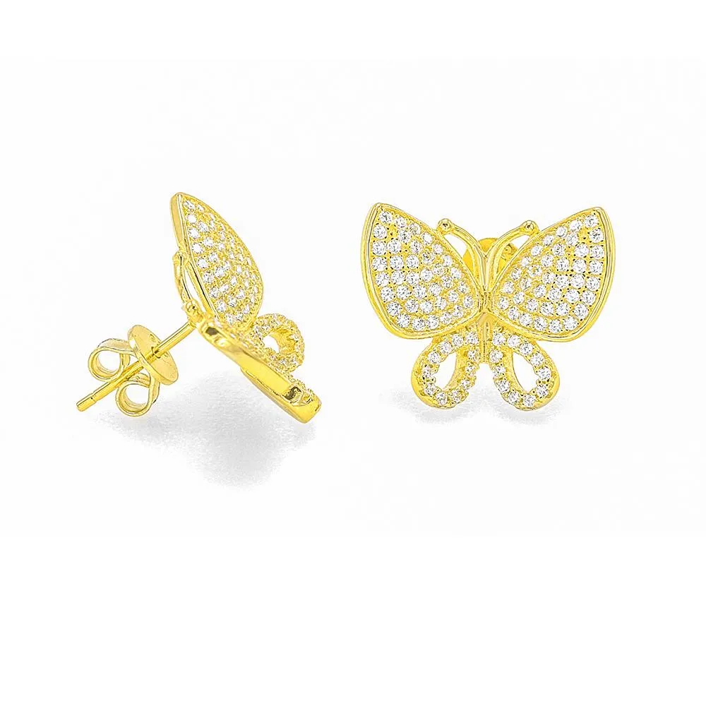 Butterfly Stud Earrings