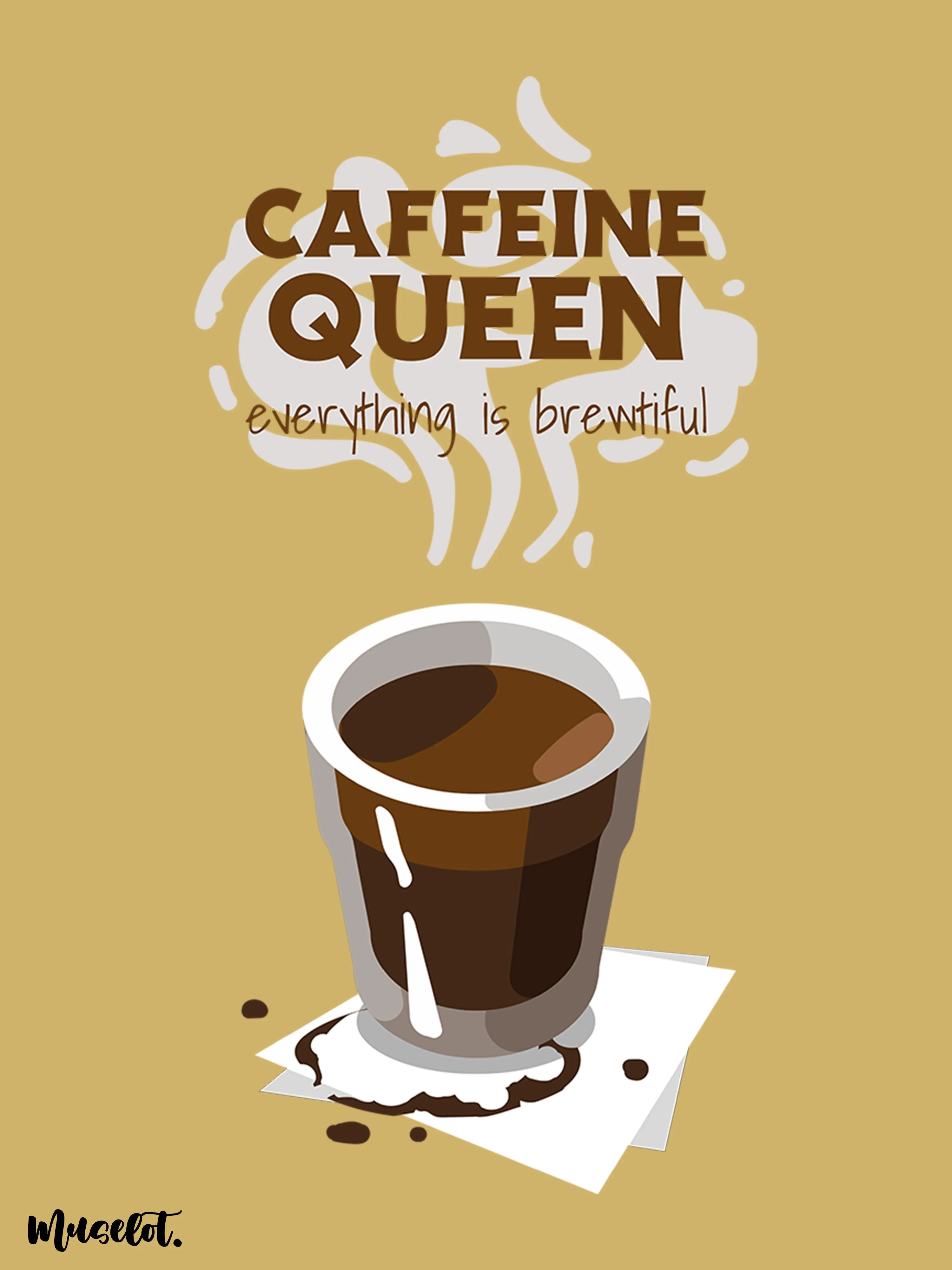 Caffeine queen phone cases