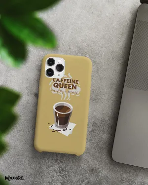 Caffeine queen phone cases
