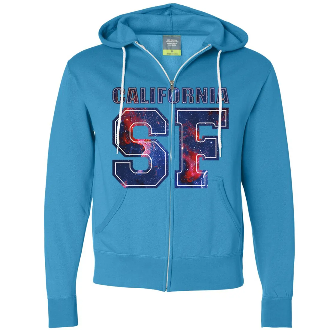 California SF Nebula Zip-Up Hoodie