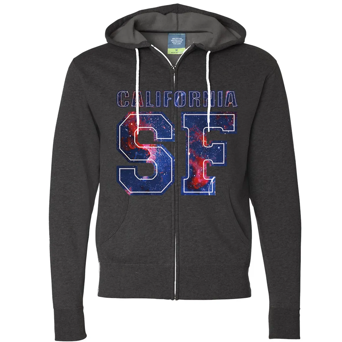 California SF Nebula Zip-Up Hoodie