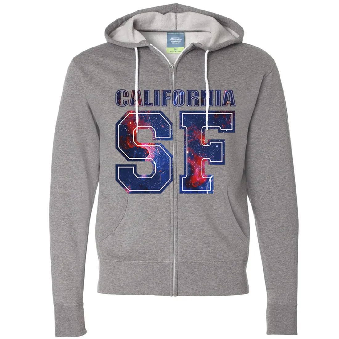 California SF Nebula Zip-Up Hoodie