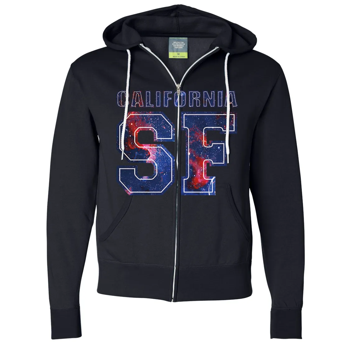 California SF Nebula Zip-Up Hoodie