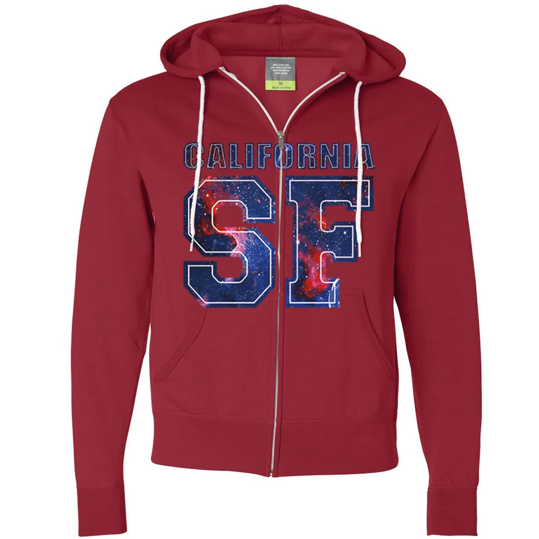 California SF Nebula Zip-Up Hoodie