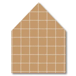 Camel Plaid Envelope Liner
