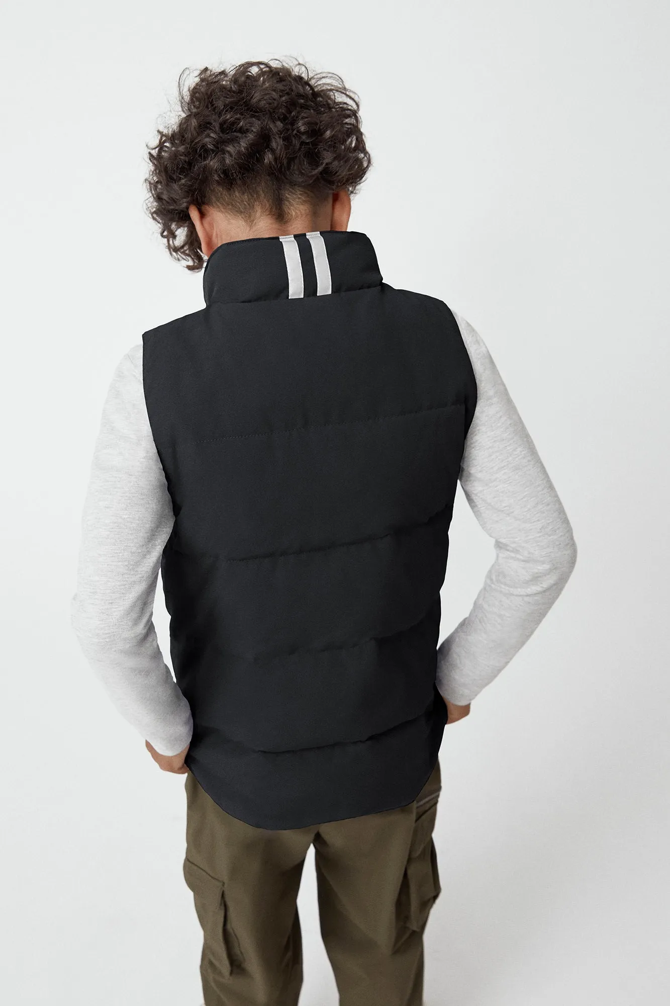 Canada Goose Youth Vanier Down Vest - Black